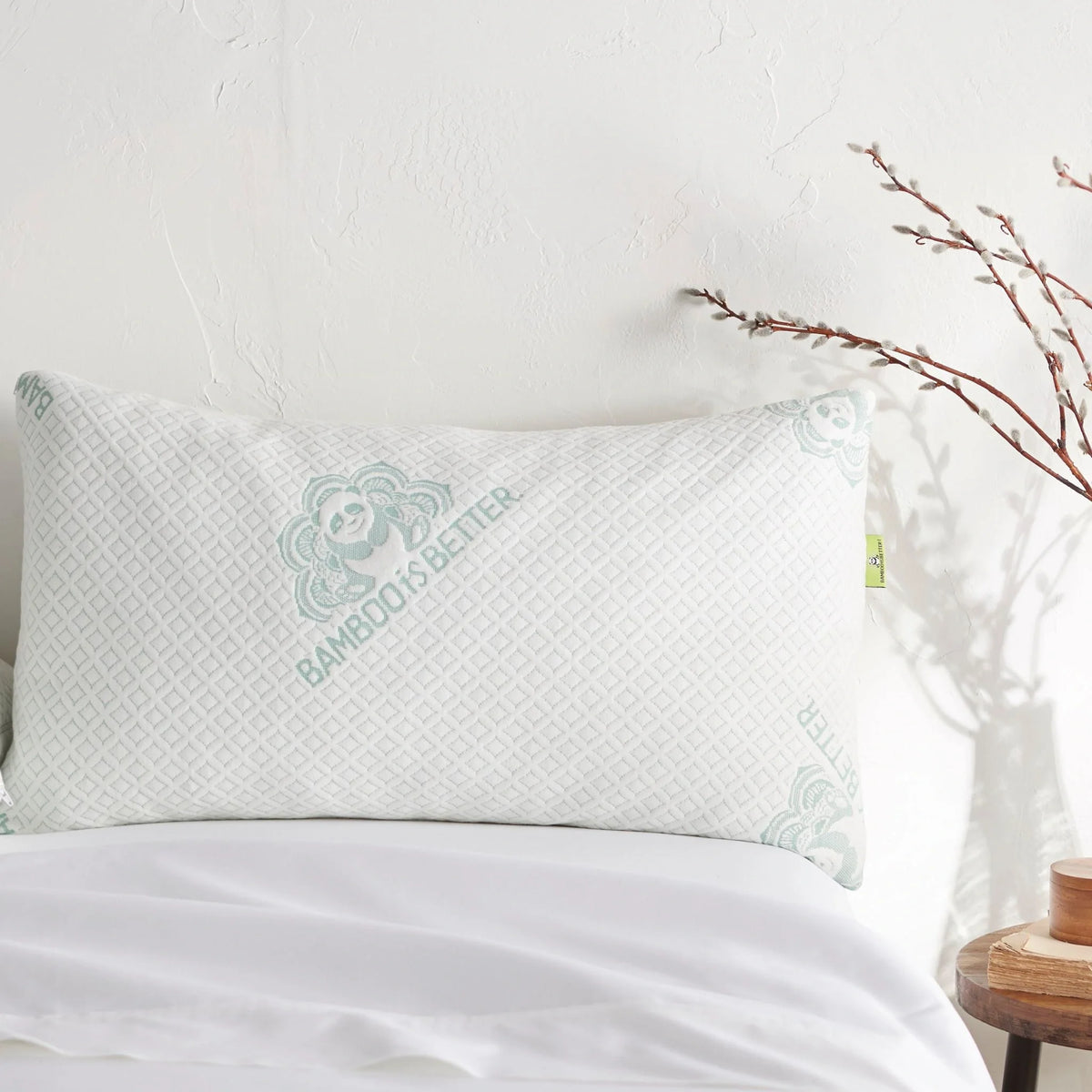 Adjustable Bamboo Cooling Bed Pillow for All Sleepers