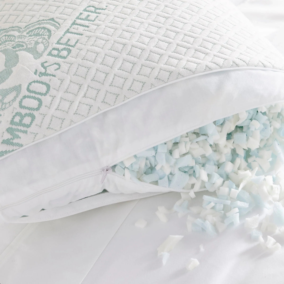 Adjustable Bamboo Cooling Bed Pillow for All Sleepers
