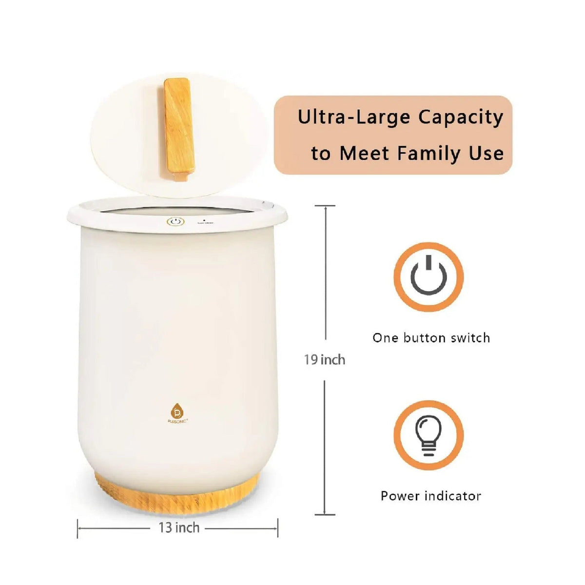 Bucket Towel & Blanket Warmer – Rapid Heat, XL Capacity