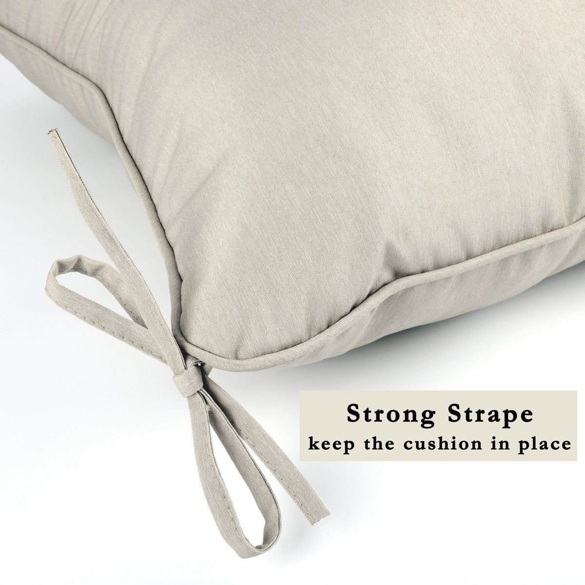 Outdoor Deep Seat Cushions for Patio Furniture Waterproof Set